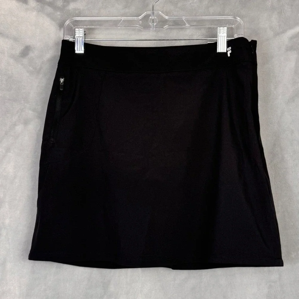 Fila Sport Skort Women Small Black Tru-Golf Wicking‎ Mid Rise Active MSRP: $40
